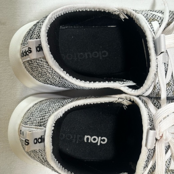 Adidas Womens Cloudfoam Pure DB0695 Gray Running Shoes Sneakers Size 6.5 - Picture 4 of 9